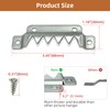 ForoGore 12 Pack Heavy Duty Sawtooth Picture Hangers, Large Sawtooth