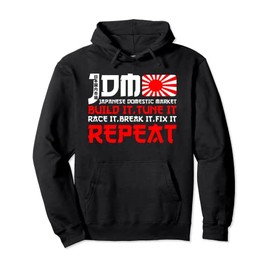 JDM Motorsport Car Tuning Automotive Pullover Hoodie