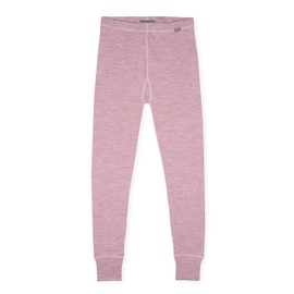 MERIWOOL Womens 100% Merino Wool Base Layer Thermal Pants Pink Heather