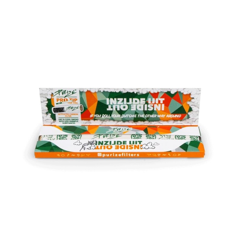 PURIZE Inside Out Papers | King Size Slim VE50