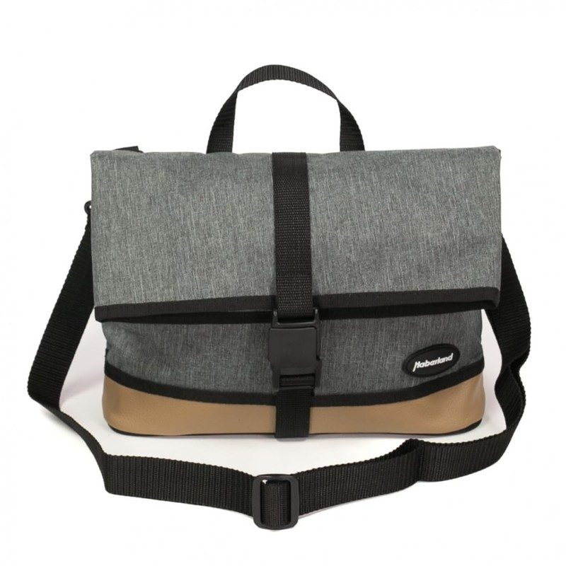 Haberland Mel-Emotion Bicycle Handlebar Bag Grey