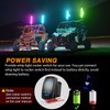 Nilight 2PCS 2FT Spiral RGB Led Whip Light w/RGB Chasing/Dancing
