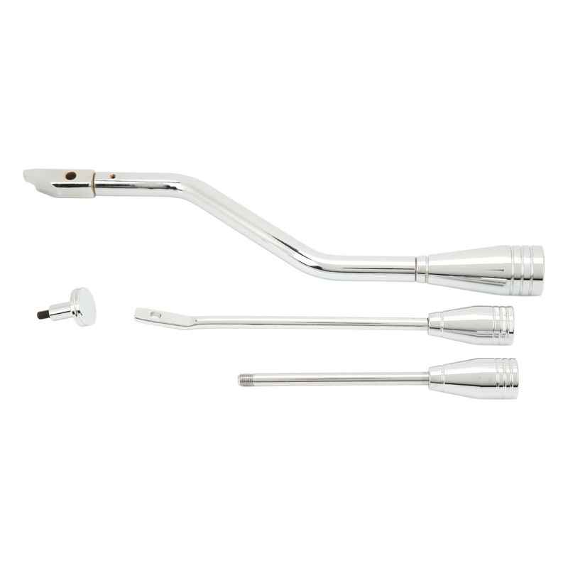Shifter Lever Turn Signal Hazard Tilt Kit Stainless Steel Chrome