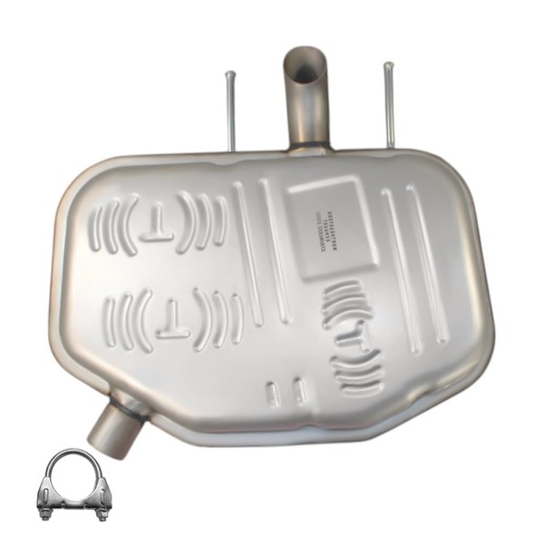 Northeastern Exhaust | Stainless Steel Driver Side Rear Muffler Compatible