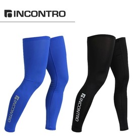 Incontro Cool Leg Sleeves / Leg Warmers INC Leg Sleeves Stripe White 2ea