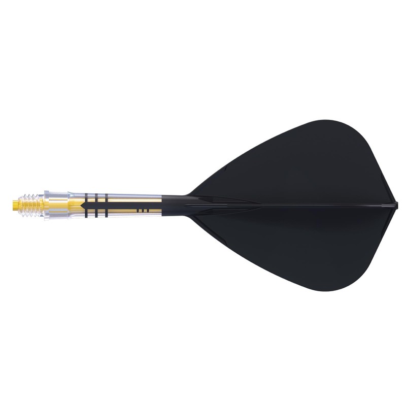 CUESOUL ROST T19 Carbon Integrated Dart Shaft and Flight,Kite Shape,Set