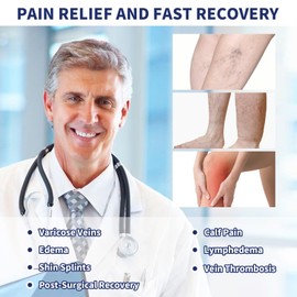 Mayoii Compression Stockings 20-30mmHg Thigh High Open Toe for Men and Women Thigh Compression Sleeve Compression Leggings for Travel or Daily Use (Black, XXL)