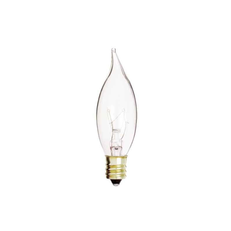 Satco S3272 10 Watt 80 Lumens CA7 Incandescent Soft White
