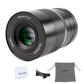 7artisans 60mm F2.8 APS-C Manual Focus Macro Lens Widely Fit for Fuji X-A1 X-A10 X-A2 X-A3 A-at X-M1 XM2 X-T1 X-T10 X-T2 X-T20 X-Pro1 X-Pro2 X-E1 X-E2 E-E2s Mirrorless Cameras
