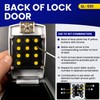 KeyGuard SL-591 Portable Car Lock Box, Black, Combination Lock, Keypad,