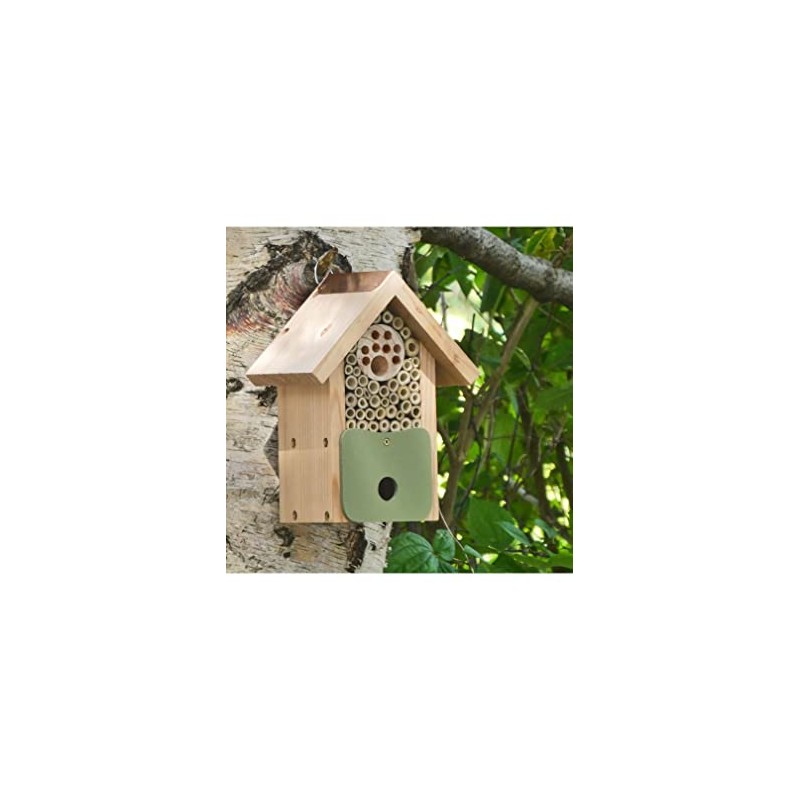 Wildlife World Solitaire Bee Hutch Bee House Natural Beebar