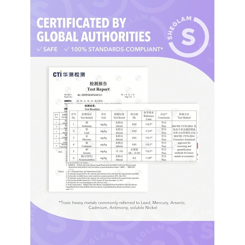 SHEGLAM Color Bloom Cheek Liquid Blush Matte Makeup Texture (Risky