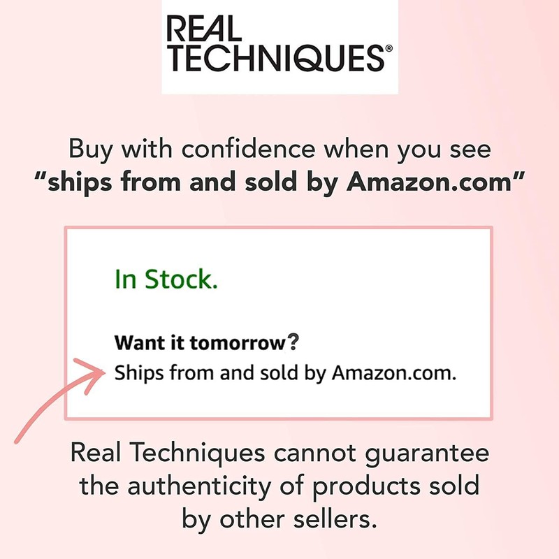 Real Techniques Blend + Blur Small Makeup Brush (Cheek), 1