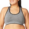 Marc New York Performance Sujetador de Espalda para Mujer, Negro,
