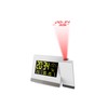 Technoline Funkprojektionswecker WT549 mit LED Farbeinstellung Weiß 14.7 x 4.2