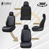 FLORICH Automotive Front Seat Covers for Cars, Leather Car Seat