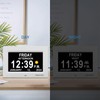 TROCOTN【Newest Dementia Clock Large Digital Clock for Seniors, Calendar Clock