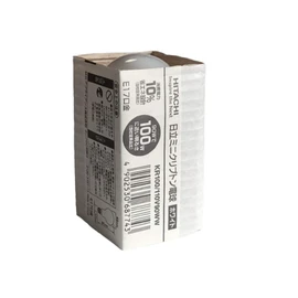 Hitachi kr100/110 V90ww White w Shape Mini Krypton Bulb
