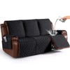 KinCam Recliner Sofa Covers for 3 Seat, 100% Waterproof Reclining
