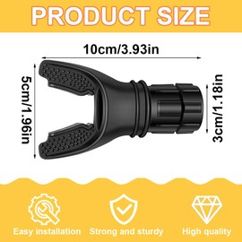 QIBZI Fitness Accessories Breathing Resistance Trainer Black Breathing Trainer Lightweight Portable Exercise Equipment