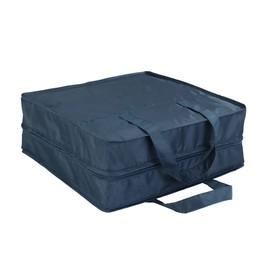 Wenko 64535100 Shoe Bag Business Shoe Bag with 6 Compartments 36 x 14 cm Dark Blue