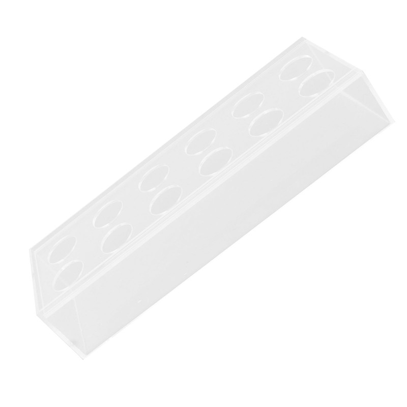 Clear Acrylic Vase Rectangular Elegant Centerpiece Flower Vase for Home