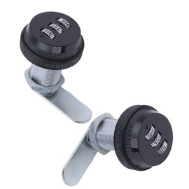 WJSKDQ 3 Pack Combination Cam Lock RV Password Coded Lock for 3-Digit 90 Degree Rotary Zinc Alloy 30mm/1.1"