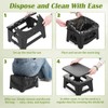 Wanheart Portable Toilet for Adults, Folding Camping Toilet with Lid
