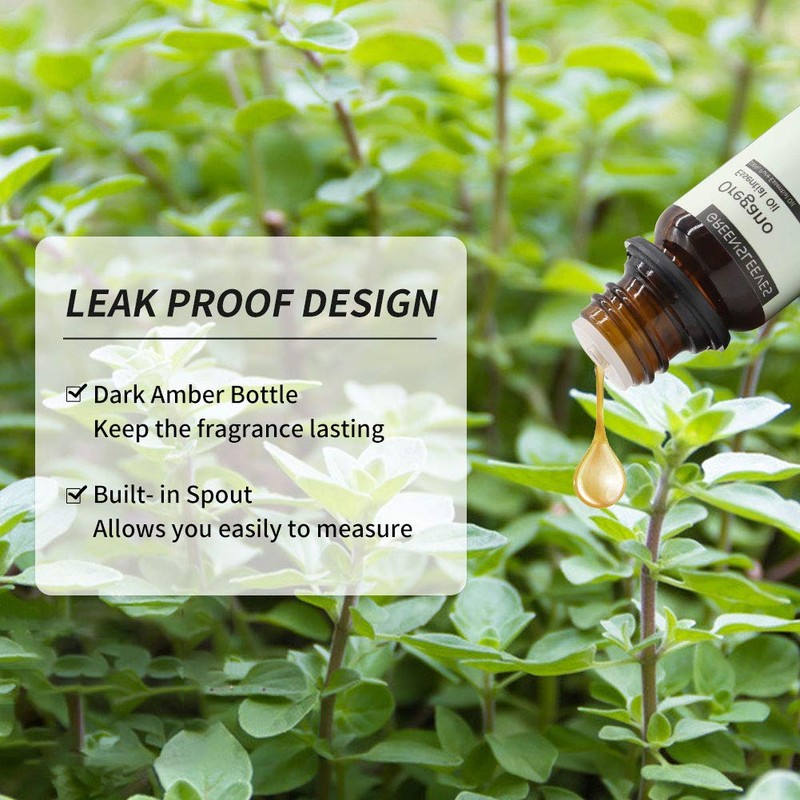 Oregano Essential Oil 10ml, 100% Pure Organic Diffuser Oils for