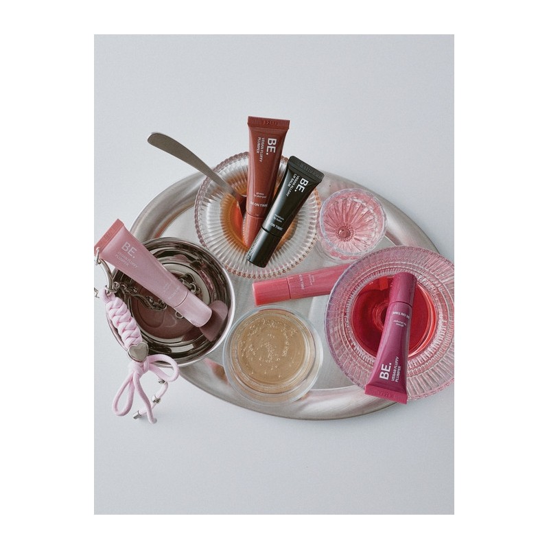 [Pocket Lip Set] Keyring Lip Balm + Plumper (+Picky Pouch)