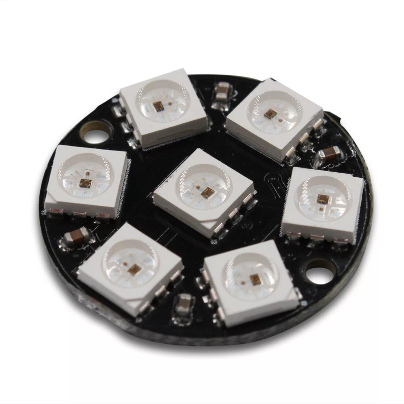 Brain Wire WS2812 5050 RGB 7 Bit LED Circle Module