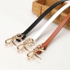 CALFOVERA Bow Skinny PU Leather Waist Belt for Women Adjustable