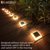 Lacasa Solar Deck Lights, 8 Pack 30LM LED Dock Lights