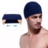 HAFRILY Badekappe Unisex Cloth Swimming Cap Badehaube für Schwimmhaube Herren