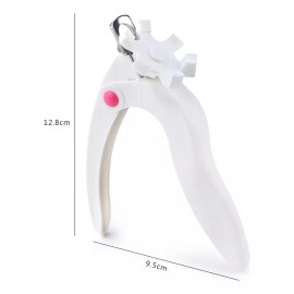 Corta Tip Para Uñas Postizas Con Guía Precisión Profesional