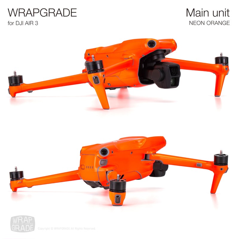 WRAPGRADE Skin Stickers Compatible with DJI Air 3 | Full
