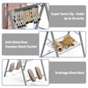 APEXCHASER Clothes Drying Rack Foldable, Metal Laundry Drying Rack Collapsible,