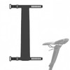 NELboNs Silicone Bicycle Dropper Post Fender, Black, Size L 150-175mm