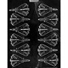 Grandmama's Goodies M084 B/S Airplanes Chocolate Candy Soap Mold with