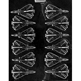 Grandmama's Goodies M084 B/S Airplanes Chocolate Candy Soap Mold with Exclusive Molding Instructions
