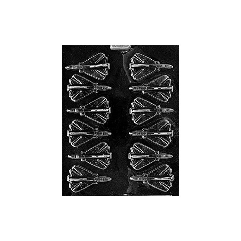 Grandmama's Goodies M084 B/S Airplanes Chocolate Candy Soap Mold with