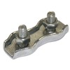 Wire Rope Clamp Duplex for Diameter 3 mm Wire Rope Stainless Steel V4A Rope Clamp Steel Cable Clamp Bow Rope Stainless Steel Rope Wire Rope Railing Rope Trellis VA A4 AISI316 AISI ...