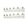 12 Cups Professional Chinese Cupping Set Silicone Vacuum Cupping Kit