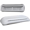 Dometic RV Refrigerator Vent Cover, Base and Cap, Polar White