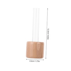 iplusmile Magnetic Test Tube Vase Wall Mount Planter Hydroponic Flower Holder for Indoor Decor Creative Refrigerator Magnet Propagation Station Versatile Home Accessory