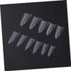 Healvian 500pcs Full Cover Acrylic Nail Tips Cuspate Shape False