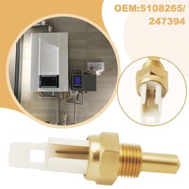 OTOTEC Pack of 2 Thermistor Temperature Sensor 5108265 247394 Compatible with BAXI COMBI 80 ECO 80E 105HE Compatible with Main 18 HE 24 HE 28 HE System