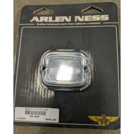 Arlen Ness - 03-405 - Front Brake Master Cylinder Cover, Beveled Chrome