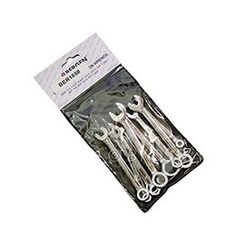 BERGEN TOOLS US PRO Professional B2079 10-Piece Metric Combination Spanner Set