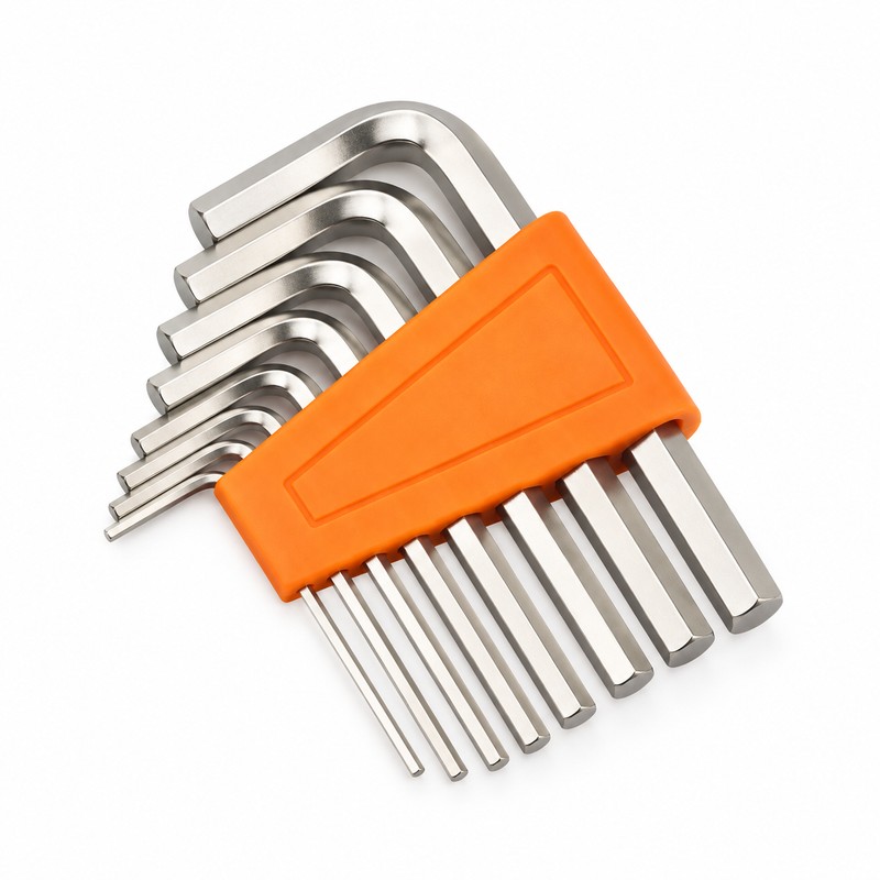 8-Piece Bicycle Hex Key Set for Bike Repair – Metric
